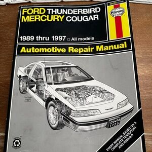 Ford Thunderbird Mercury Cougar 1989-1997 Repair Manual